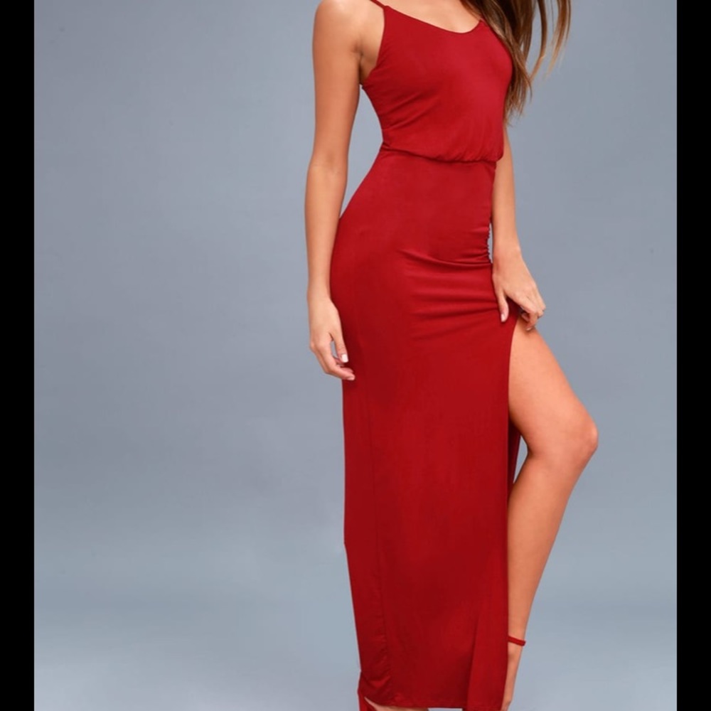Lulu’s watch the sunset maxi dress